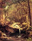 bierstadt albert the mountain brook by Kirill